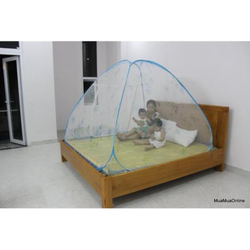 Mùng Chụp Tự Bung Hoa Văn 180x200 Cm Cao Cấp