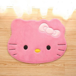 Thảm Lau Chân Hình Mèo Kitty Chống Trượt Thấm Hút Tốt