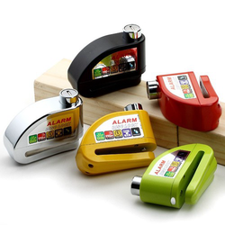 Bộ Khóa Đĩa Xe Máy Alarm Chống Trộm Có Còi Hú Báo Động