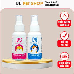 Xịt Dưỡng Lông Cho Chó Mèo DG Pet - Tinh Dầu Dưỡng Lông Cho Thú Cưng Siêu Thơm - VC Pet Shop