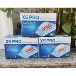 Hộp 50 Khẩu Trang Y Tế XS PRO 4 Lớp Màu Xanh