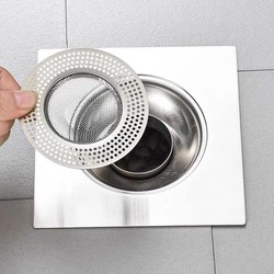 Tấm lưới lọc rác bồn rửa chén, chậu rửa bát, khe thoát nước - Đường kính 9.5cm