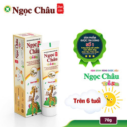KEM ĐÁNH RĂNG DƯỢC LIỆU NGỌC CHÂU TRẺ EM TRÊN 6 TUỔI