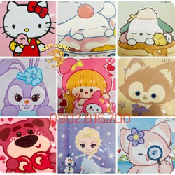 Hottrend Tranh tô màu số hóa chủ đề GẤU DÂU LOSTO ELSA KITTY đồ chơi phát triển trí tuệ cho bé tặng kèm bộ màu và bút vẽ