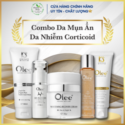 Bộ Kem Sạch O.lee Cao Cấp Phục Hồi Da Mụn Ẩn, Da Nhiễm Độc Tố Corticoid Và Nổi Chỉ Máu