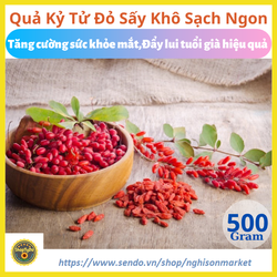500gram Kỷ tử đỏ loại 1 sấy khô ngon