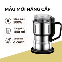Máy Xay Hạt Khô, Nghiền Bột Ngũ Cốc, Các Loại Hạt, Đa Năng Công Suất 300W