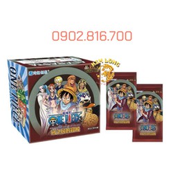 Hộp sét thẻ bài hải tặc ONE PIECE thẻ nhân phẩm 24 gói nhỏ x 5 thẻ