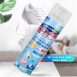 Chai Xịt Giày Nhật Bản CNCE 260ml Khử Mùi 24h Giày Dép Mũ Bảo Hiểm chống hôi chân, diệt khuẩn hiệu quả