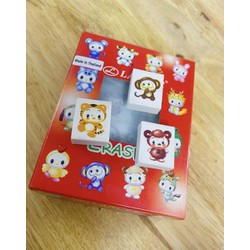 Gôm Thú Hoạt Hình Dễ Thương Tẩy Viết Chì Học Tập Cho Bé