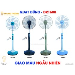 Quạt Đứng Senko DR1608 - Màu Random - Có Điều Khiển - 3 Tốc Độ Gió - Hẹn Giờ Tắt - Bảo Hành 2 Năm