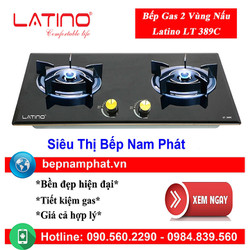 [HÀ NỘI]Bếp gas âm 2 vùng nấu Latino LT 389C