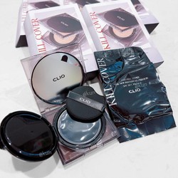 (SET) PHẤN NƯỚC CHE PHỦ HOÀN HẢO CLIO KILL COVER THE NEW FOUNWEAR CUSHION SPF50+ PA+++