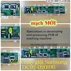 Mạch máy giặt SAMSUNG cửa đứng 7 nút DC92 02019B Vỉ bo Broad điều khiển MG sámung SS PCB Tốt