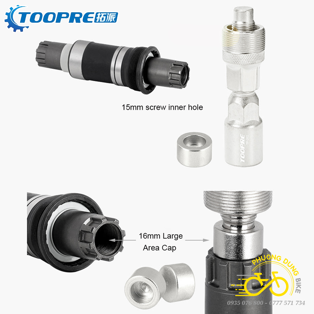 Cảo đùi dĩa cốt vuông xe đạp TOOPRE TP-202 (Mã SP: PK-0588)