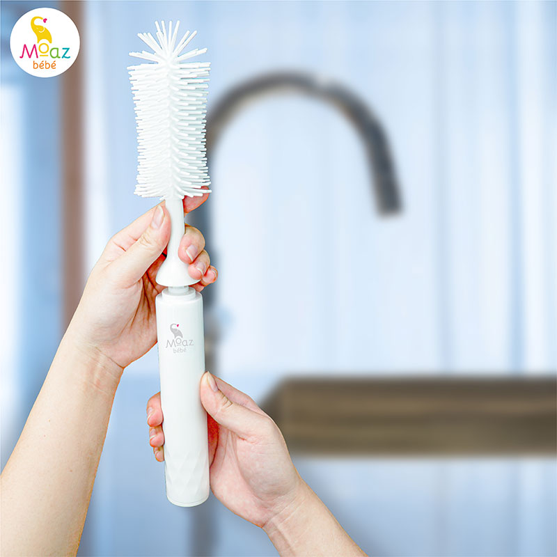 Bộ cọ rửa bình sữa điện Moaz Bébé MB-047 (Mã SP: MB041)