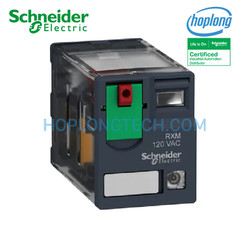 [CHÍNH HÃNG] Relay trung gian RXM4AB2E7 Schneider- 4 Poles (14 chân) - 48VAC