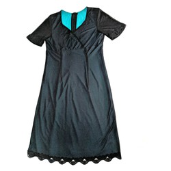 Đầm trung niên sang trọng cao cấp trẻ trung cho mẹ, chất thun mát lạnh siêu mịn, size L/XL,