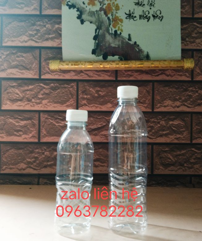 Hình ảnh 20 chai nhựa pet 500ml