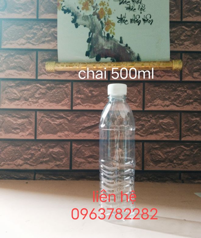 Hình ảnh 20 chai nhựa pet 500ml