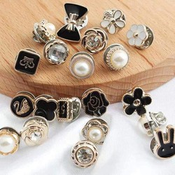 Set khuy cài áo 10 chi tiết cực xinh, giao màu ngẫu nhiên