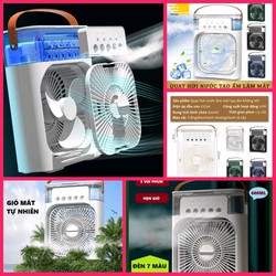 QUẠT ĐIỀU HÒA PHUN SƯƠNG LÀM MÁT THÔNG MINH MẪU MỚI HÀNG CAO CẤP