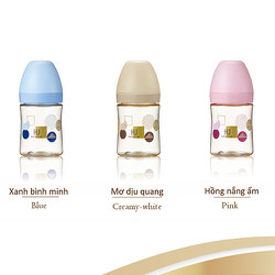 Bình sữa KUKU cổ rộng PPSU phiên bản KU-Plus KU5882 - 160ml