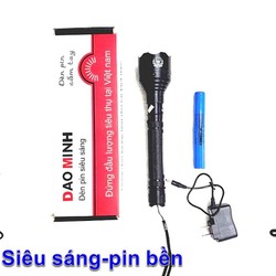 Đèn pin cầm tay siêu sáng hàng Việt Nam chất lượng cao, Vỏ kim loại chiếu sáng xa