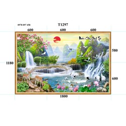 Tranh phong cảnh non nước hữu tình