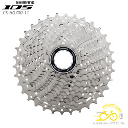 Líp thả líp 11 xe đạp SHIMANO 105 CS HG700 11-34T - Hàng chính Hãng