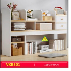 Kệ hồ sơ để bàn, đựng tài liệu bằng gỗ VKB301 - Nội thất lắp ráp Viendong Adv