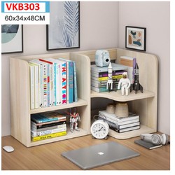 Kệ hồ sơ để bàn, đựng tài liệu bằng gỗ VKB303 - Nội thất lắp ráp Viendong Adv