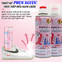 Chai xịt khử mùi hôi giầy dép tất vớ mũ bảo hiểm
