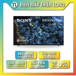 Google Tivi OLED Sony 4K 65 inch XR-65A80L  --Tăng độ tương phản XR OLED Contrast Pro