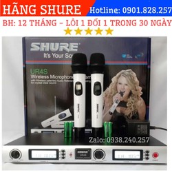 Micro không dây shure ur4s hàng loại 1