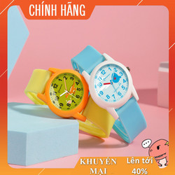 Đồng hồ trẻ em mặt hoạt hình Mingrui dễ thương - Đồng hồ thạch anh trẻ em chống nước 30 mét - Tặng Hộp Pin