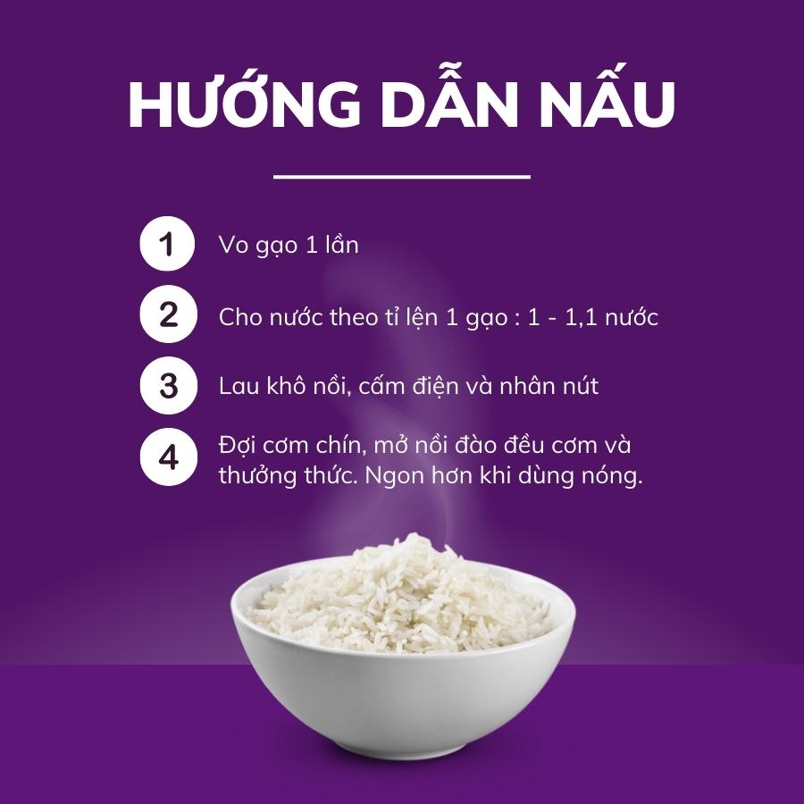 Gạo Thơm ST25 - Túi 5kg - Cam kết date mới (Mã SP: VGST25)