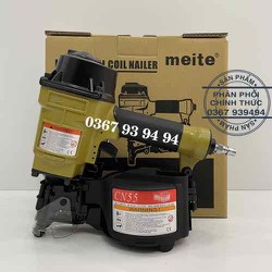 Súng bắn đinh cuộn pallet cn55 meite - dùng hơi khí nén