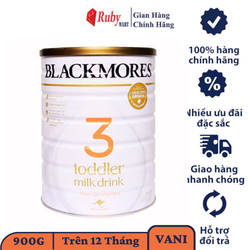 [Date T1/25]Sữa Bột BlaC KMores Úc số 3- 900gr