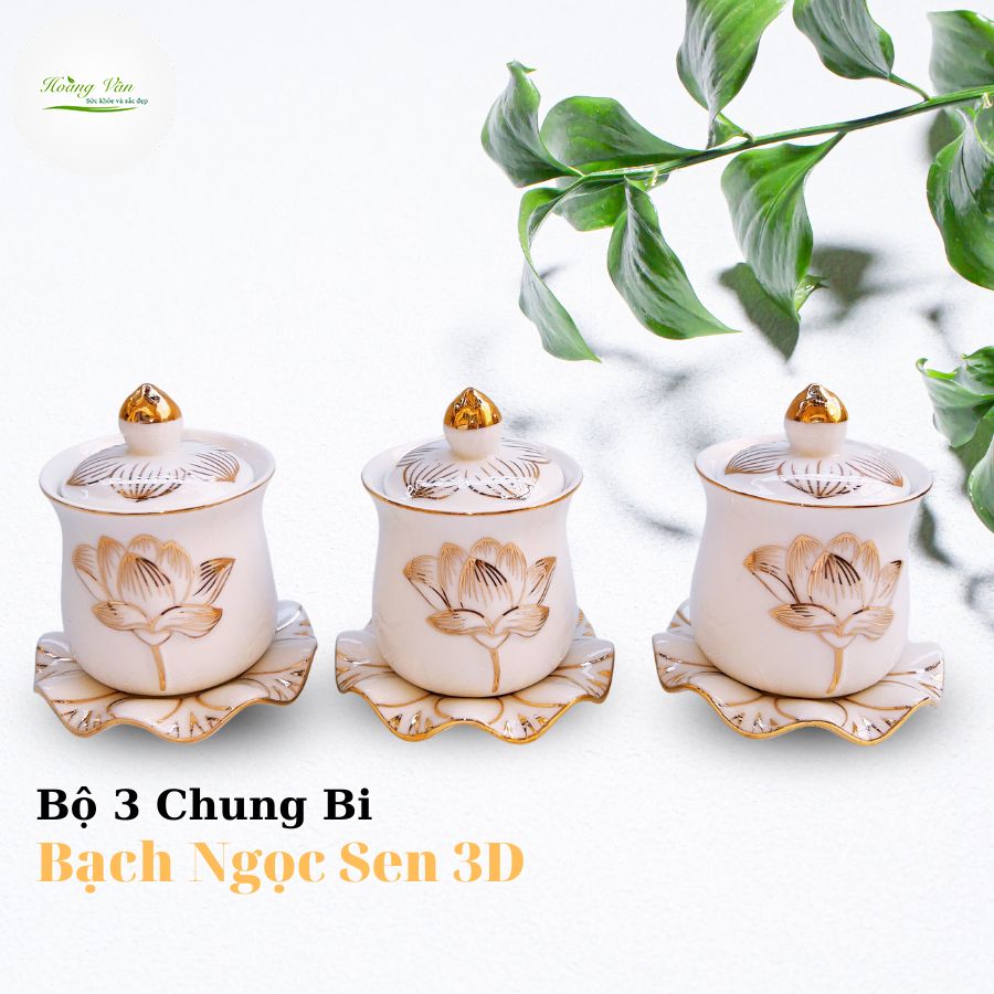 Hình ảnh Chung Bi họa tiết Bạch Ngọc