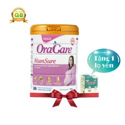 Sữa OraCare Mum Sure 900g - Dành cho phụ nữ trước, đang mang thai & cho con bú - Tặng 1 hũ yến