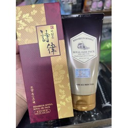 Mặt Nạ Hoàng Gia Giúp Phục Hồi, Tái Tạo Và Dưỡng Trắng Da BIDAMEUN Siyoul Royal Ok Pack 150ml