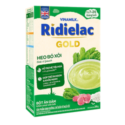 Bột Ăn Dặm Vinamilk Ridielac Gold Vị Heo Bó Xôi (200g)