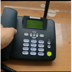 điện thoại kiểu dáng máy bàn sử dụng được sim