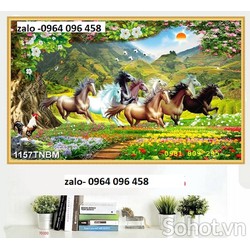 Tranh gạch 3d mã đáo thành công - LGSX3