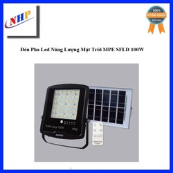 Đèn pha led năng lượng mặt trời MPE SFLD 20W 30W 50W 100W
