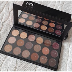 Bảng Phấn Mắt Morphe 18T Truth Or Bare Artistry Palette