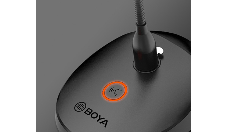 Microphone hội nghị cổ ngỗng có dây Boya BY-GM18CB