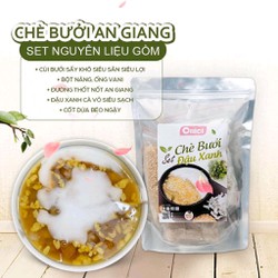 set chè bưởi cốm non