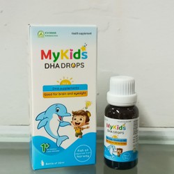 Mykids DHA Drops lọ 20ml bổ sung dha hương cam chuối không tanh